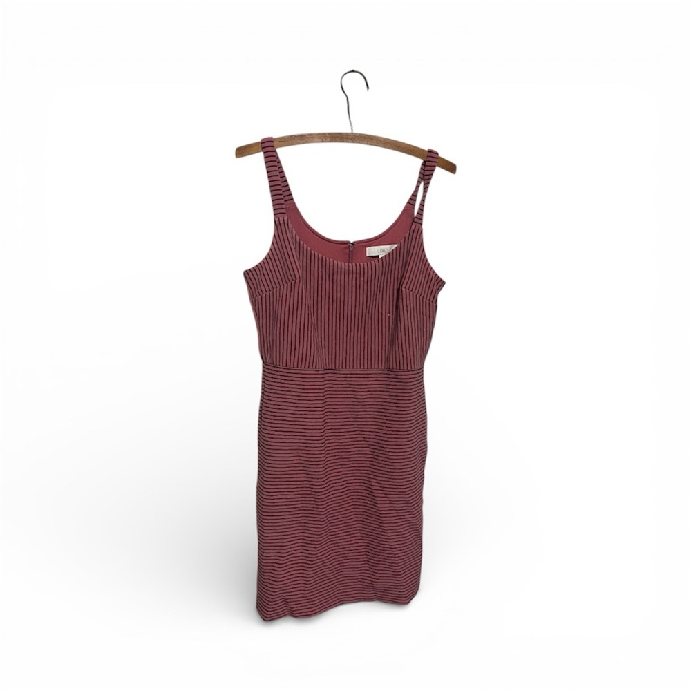 Loft Striped Bodycon Dress